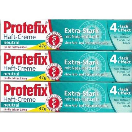 Queisser Pharma, Zahnpasta, Protefix Haftcreme neutral, 47 g CRE