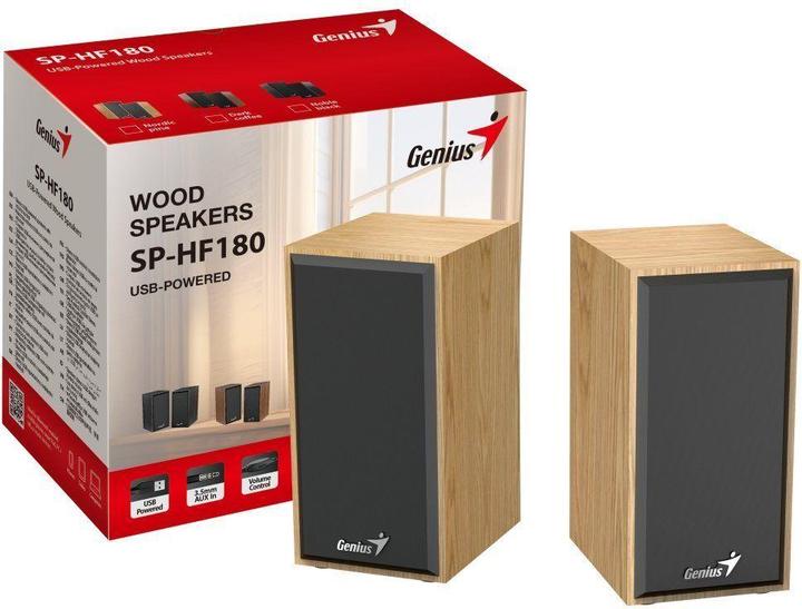 Actual product image Genius SP-HF180 Leichtes Holz