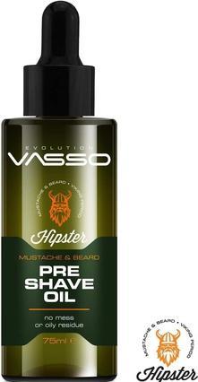 Vasso Hipster Schnurrbart- & Bartöl vor der Rasur 75ml (75 ml)