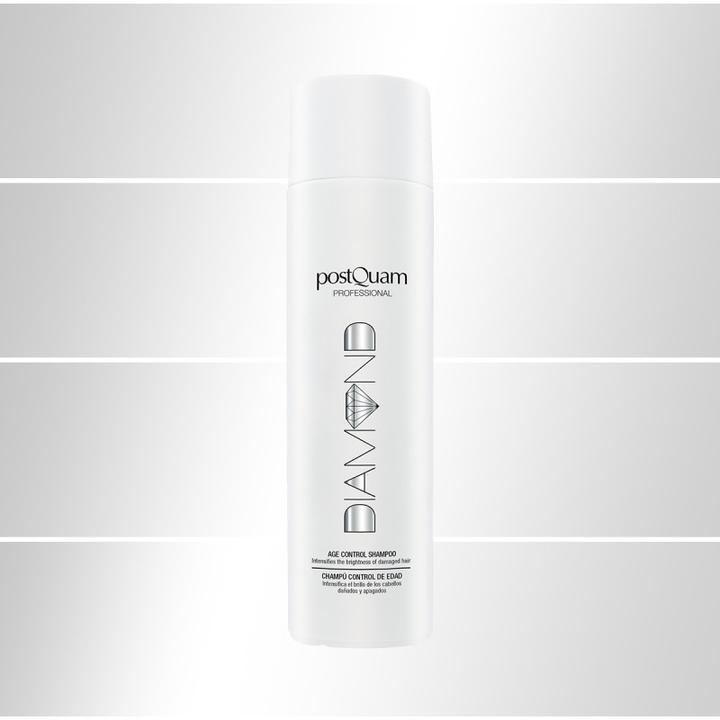 Actual product image Postquam HAIRCARE DIAMOND Age Control Shampoo 250 ml (250 ml, Liquid shampoo)