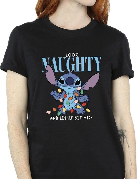 Produktbild Disney Lilo & Stitch Naughty & Nice TShirt (S)