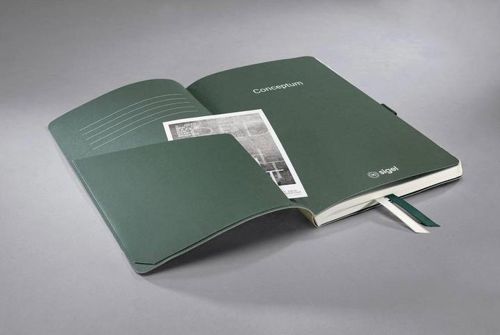 Produktbild Sigel SOFTCOVER FLEXIS - Notizbuch (A5, Kariert, Weicher Einband)