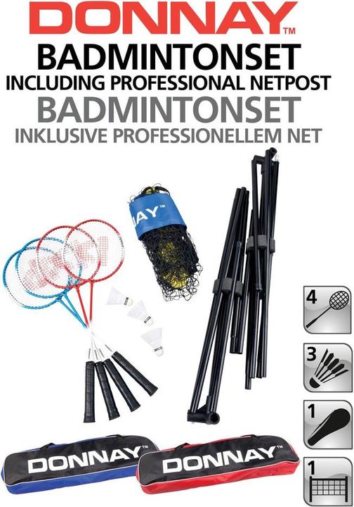 Actual product image Donnay Donney Badminton Set Professional
