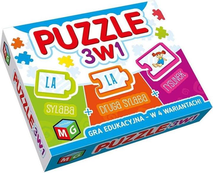 Alexander Multigra dėlionė 3w1 (75 Teile)