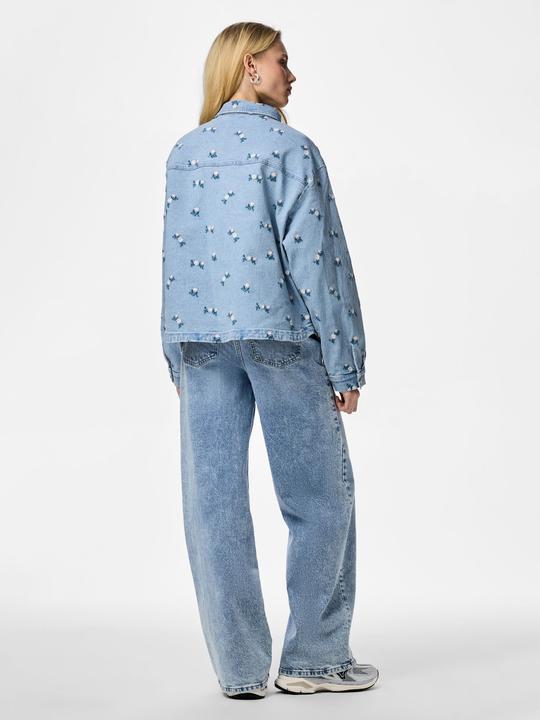 Immagine prodotto Pieces Pcflora Ls Denim Emb Shirt Noos (S)