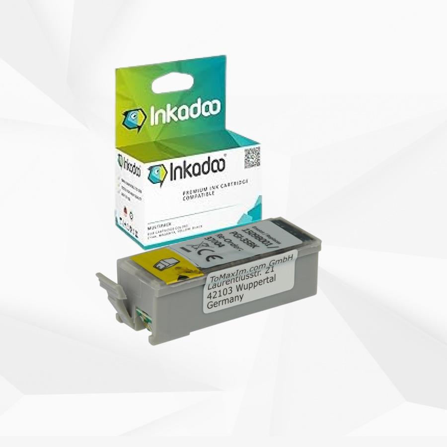 Thumbnail - Inkadoo, Druckerpatrone, Druckerpatronen kompatibel zu Canon 1509B001 / PGI-35BK Tintenpatrone, schwarz Schwarz (BK)