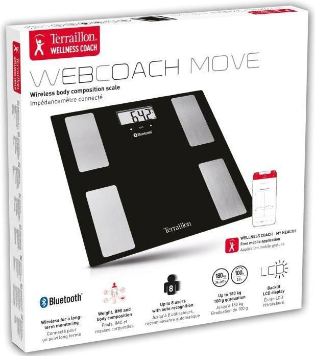 Actual product image Terraillon Web Coach Move (180 kg)