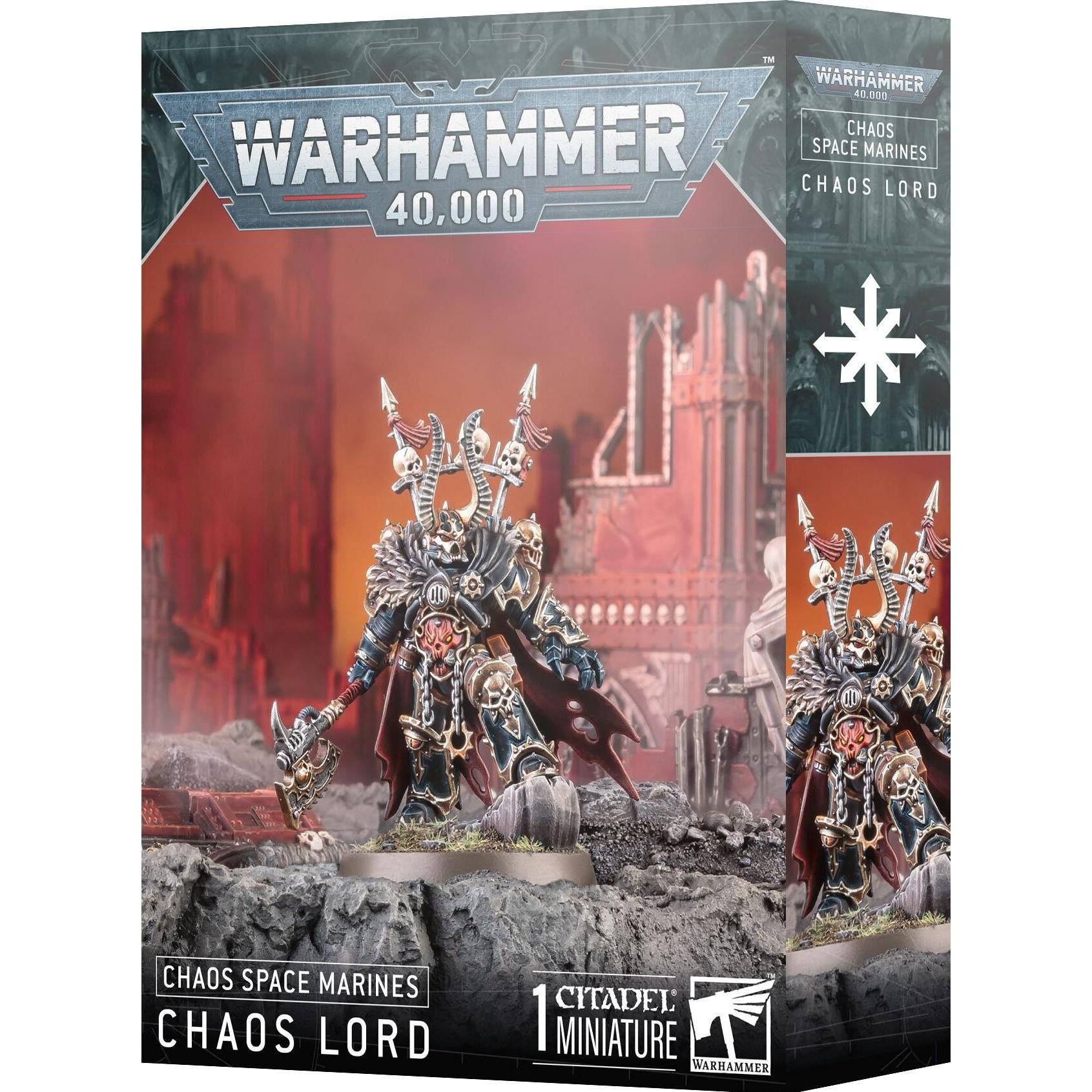 Games Workshop Chaos Space Marines - Chaos Lord (Kunststoff) (43-100)