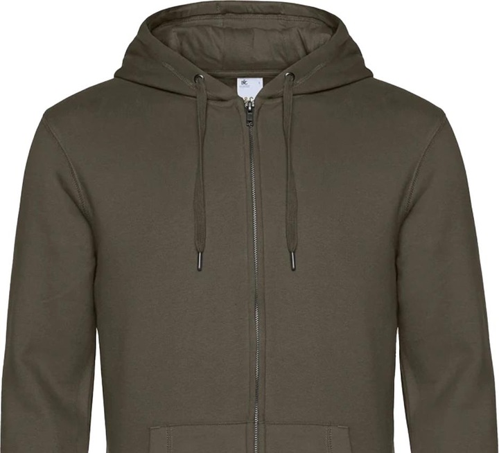 Image du produit B&C Sweat à capuche King avec fermeture éclair (M)