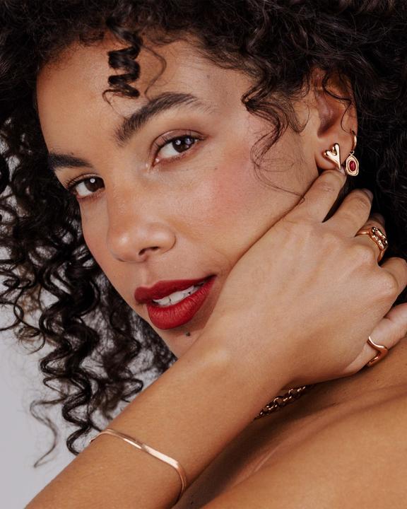 Immagine prodotto Luamaya Flowy Heart Studs Small (Acciaio inossidabile)