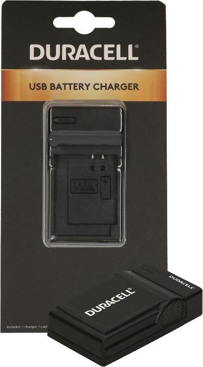 Actual product image Duracell Charger with USB cable (Camera battery charger)