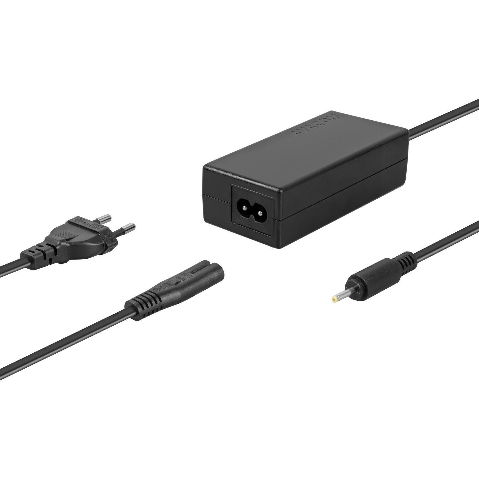 Avacom adattatore per notebook Asus EEE serie 1005/1008 (45 W), Alimentatore per notebook, Nero
