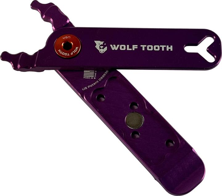 Wolf Tooth Master Link Combo Pliers Kombizange, limited purple/orange