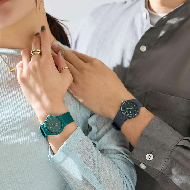 Immagine prodotto Casio Orologio Unisex Collection Verde Cassa e (Orologio da polso analogico, 35 mm)