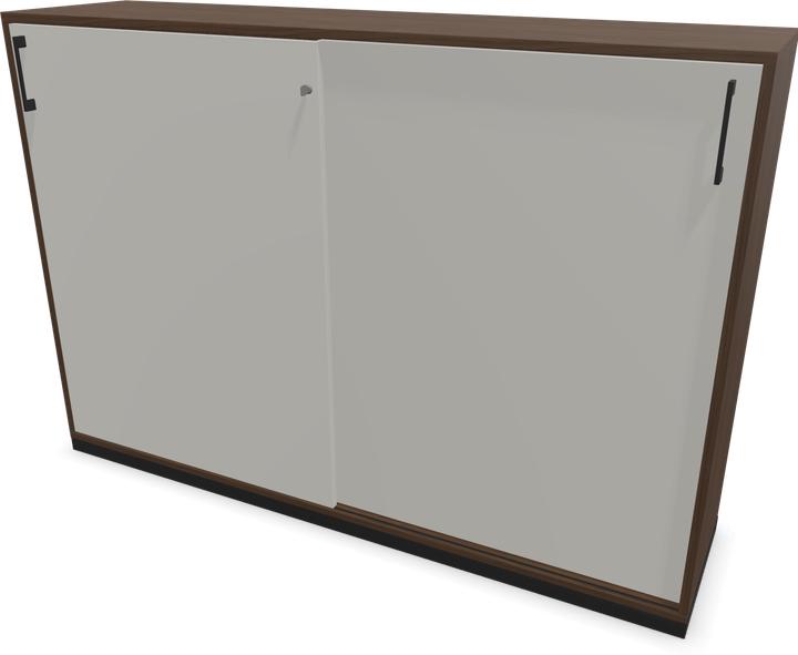 Actual product image Narbutas Choice sliding door cabinet (160 x 40 x 111.5 cm)