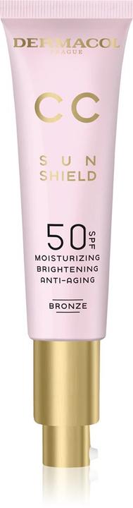 Actual product image Dermacol CC Sun Shield SPF 50 (Bronze, 30 ml)