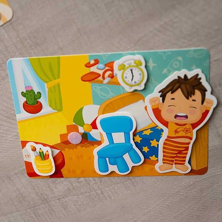 Image du produit Activity Board SET Double Puzzle Fun Counting & Double Puzzle Fun Colours & Double Puzzle - Whose Baby?