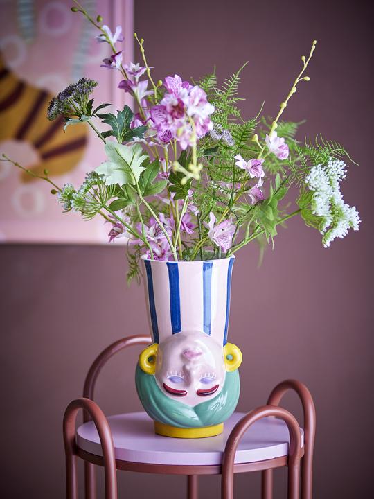 Produktbild Bloomingville - Miss Jody Vase - Rose - Steingut (1x)