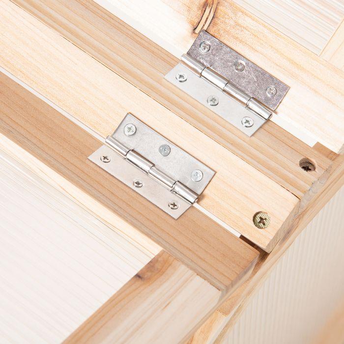 Actual product image Swisshandel24 Cold frame Greenhouse Greenhouse cold frame plant bed with cover made of wood and polycarbonate w