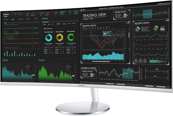Actual product image Samsung C34J791WTR (3440 x 1440 pixels, 34")