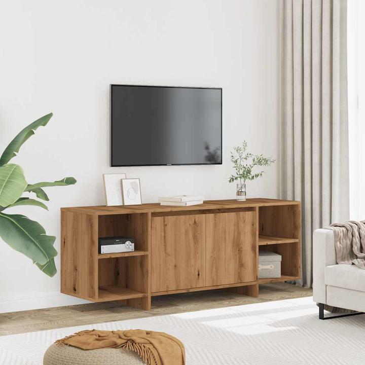 Produktbild VidaXL TV Schrank Lowboard Fernsehschrank Fernsehtisch TV Möbel Artisan-Eiche (130 x 35 x 50 cm)
