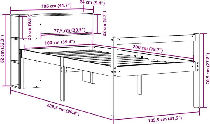 Image du produit vidaXL Nurten (100 x 200 cm)