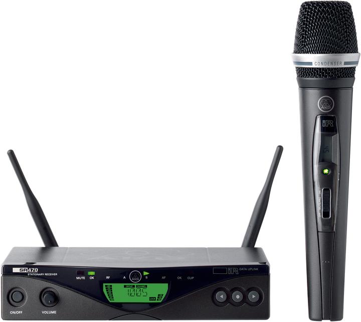 Productafbeelding AKG WMS470 Zangset/D5 570-600 MHz B8 (Accessoireset)
