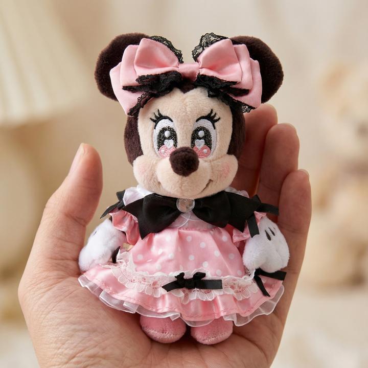 Actual product image Disney Minnie Mouse plush key ring