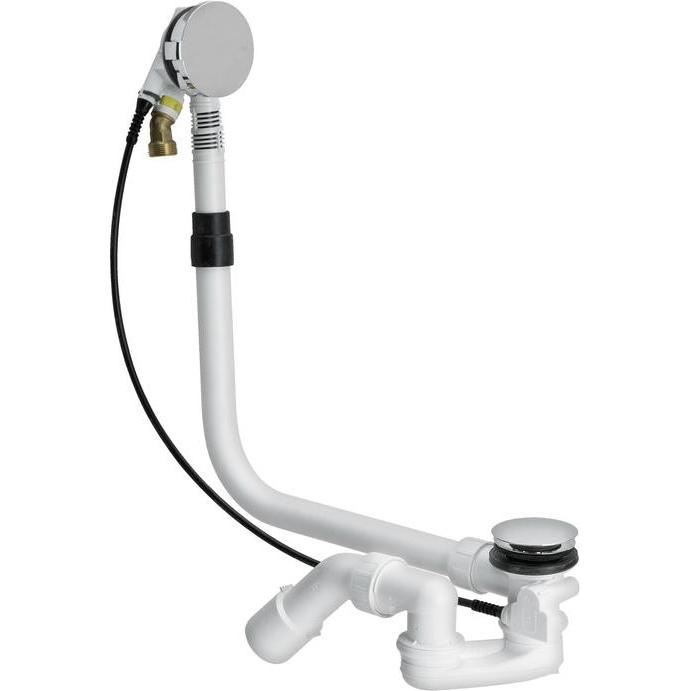 Bette, Siphon, Ab-/berlaufgarnitur Multiplex Trio MT5 verlngert mit Einlauf wei B606-000 zu Badewan (Überlaufgarnitur)