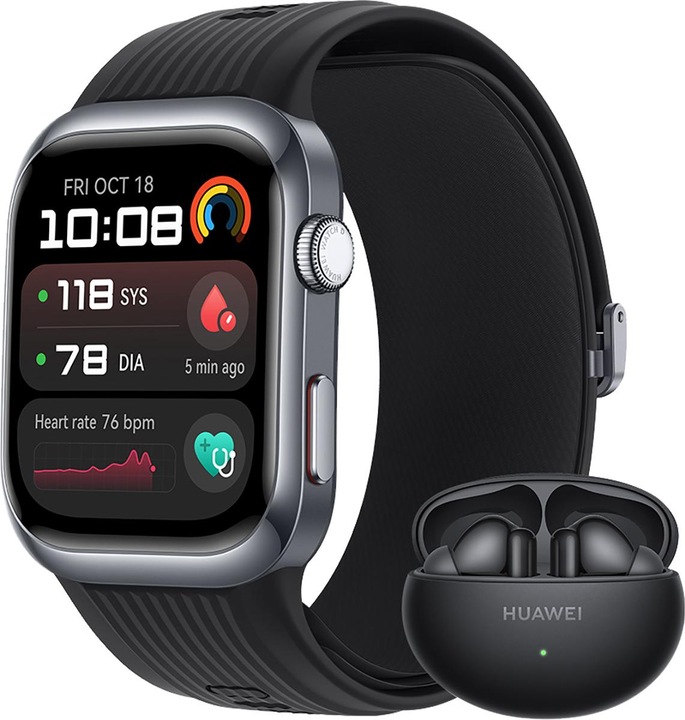 Produktbild Huawei Watch D2 Bundle-schwarz (48 mm)