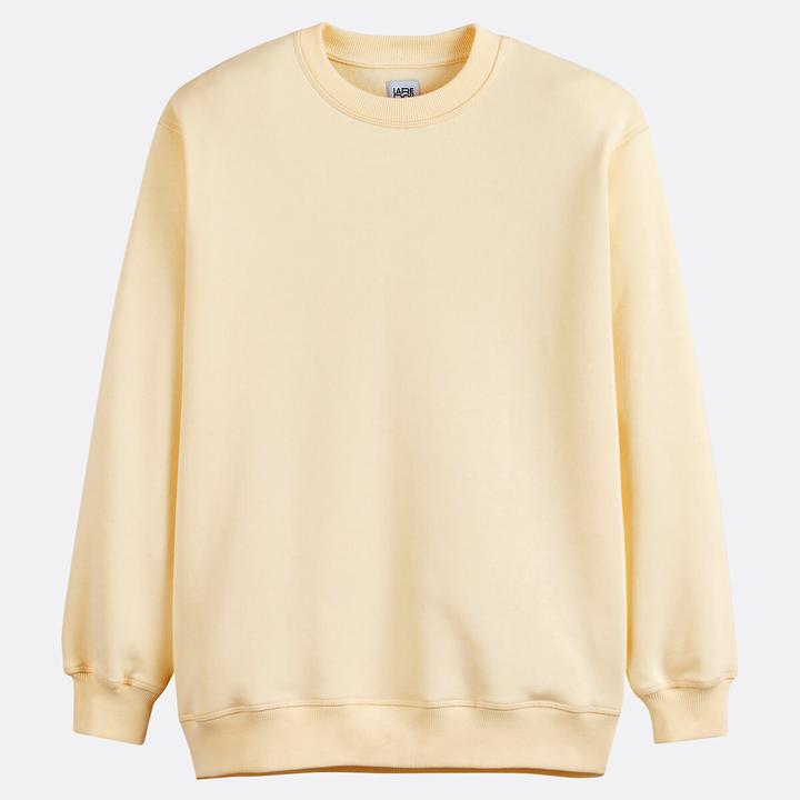 Produktbild La Redoute Collections Oversize-Sweatshirt mit rundem Ausschnitt (L)