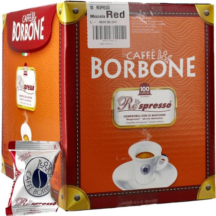 Produktbild Caffè Borbone Respresso Red (100 x Port.)