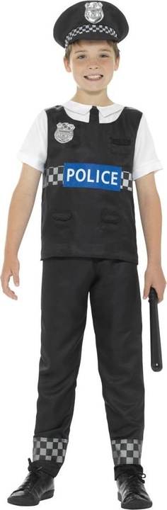 Produktbild Smiffys Polizist (122, 128, 134)