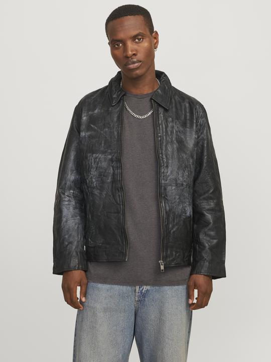 Immagine prodotto Jack & Jones Jorcrincle Leather Jkt Styd Aw24 (L)