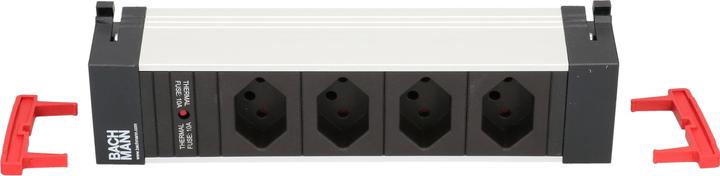 Produktbild Bachmann Einbausteckerleiste POWER FRAME 4x T13 (4 x, Typ 13, 0.20 m)