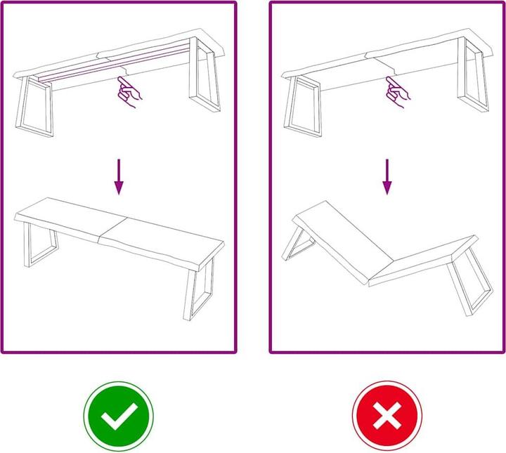Produktbild vidaXL Saba (140 x 30 x 6 cm)