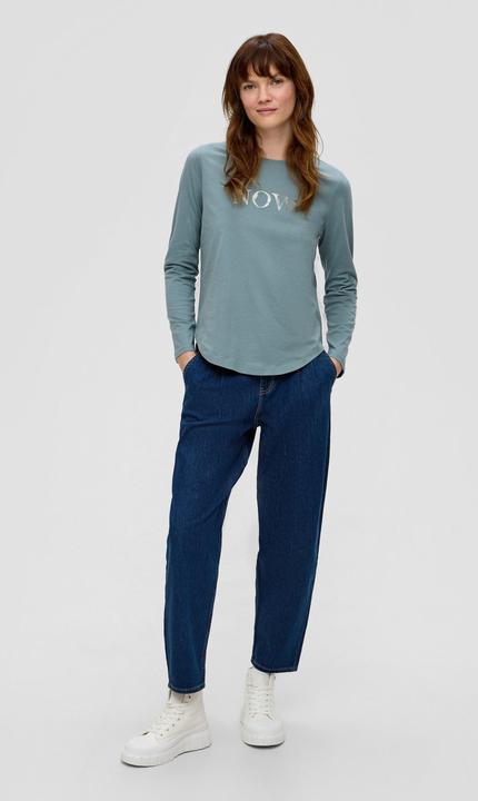 Produktbild s.Oliver T-Shirt Longsleeve mit Frontprint (40)