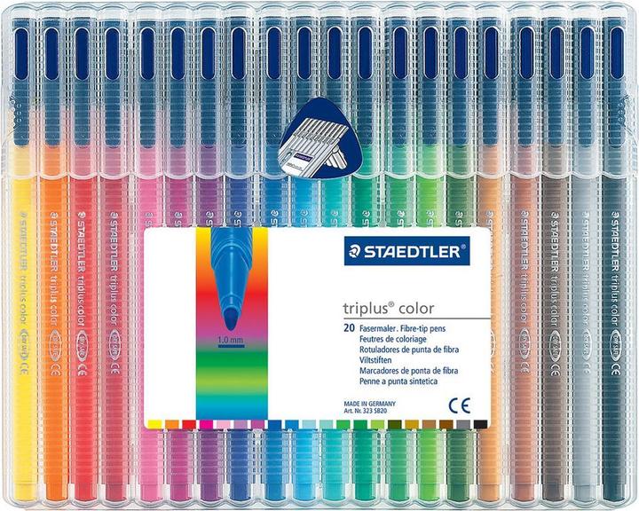 Immagine prodotto Staedtler Penna in fibra tripluscolor 323 (20 x)