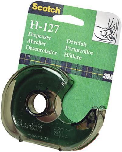 Image du produit 3M SCOTCH Distributeur à mainx10m H-127 transparent