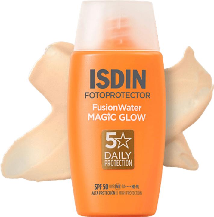 Actual product image Isdin Water Magic Glow (SPF 50, 50 ml)