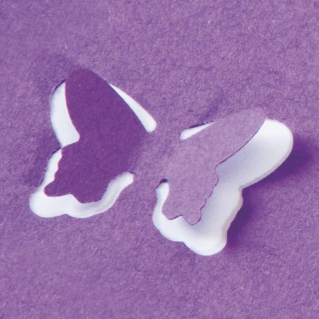 Produktbild Heyda Motivstanzer für Karton bis 220g/qm Schmetterling Pop Up 15x15mm