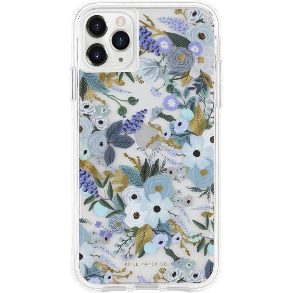 Case-Mate Rifle Paper - Garden Party Blue (Apple iPhone 12 Pro Max), Smartphone Hülle, Mehrfarbig