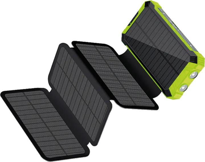 Produktbild RealPower PB-20000 Solar (20000 mAh, 15 W, 74 Wh)