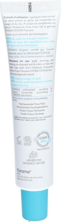 Actual product image Florame Fresh BIO-Fluid moisturising water lily - 40ml - (40 ml)