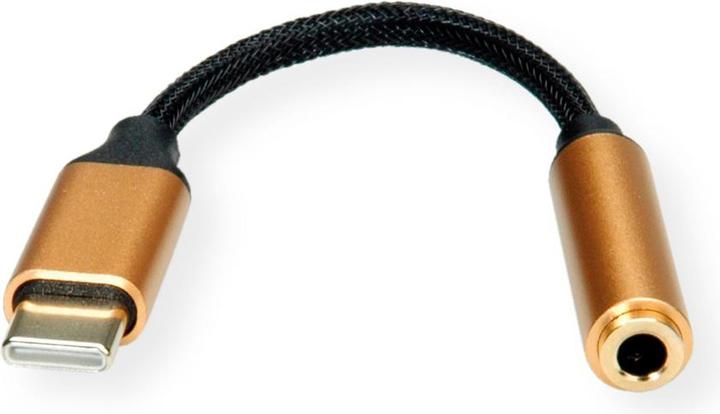 Produktbild Roline USB Typ C – 3.5mm Buchse (Klinkenadapter)
