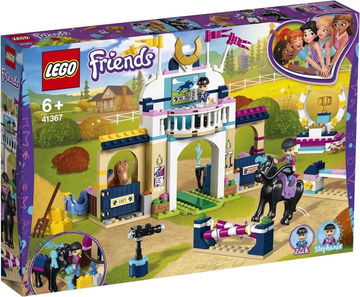 Actual product image LEGO Stephanie's riding tournament (41367, LEGO Friends)