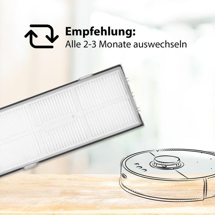 Image du produit Hermex Filtre HEPA alternatif pour Roborock S7 S7 MAXV+ S7 MAX S7 MAXV Ultra