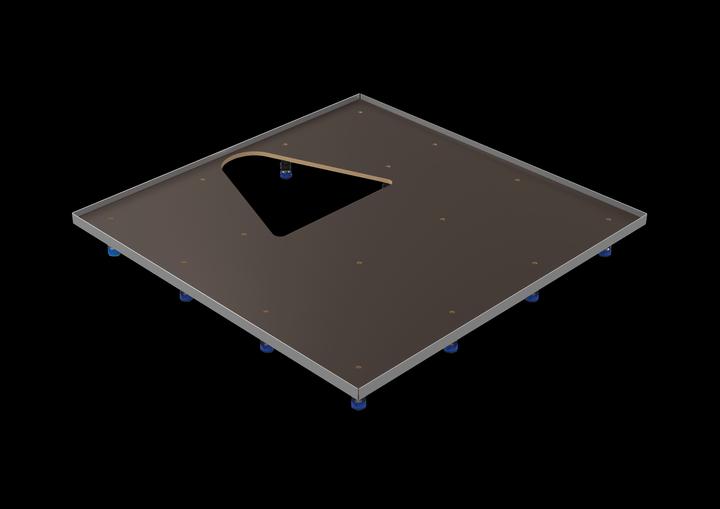 Produktbild Kaldewei Nexsys, SBN Systemboard, 90x170cm, 584575640000