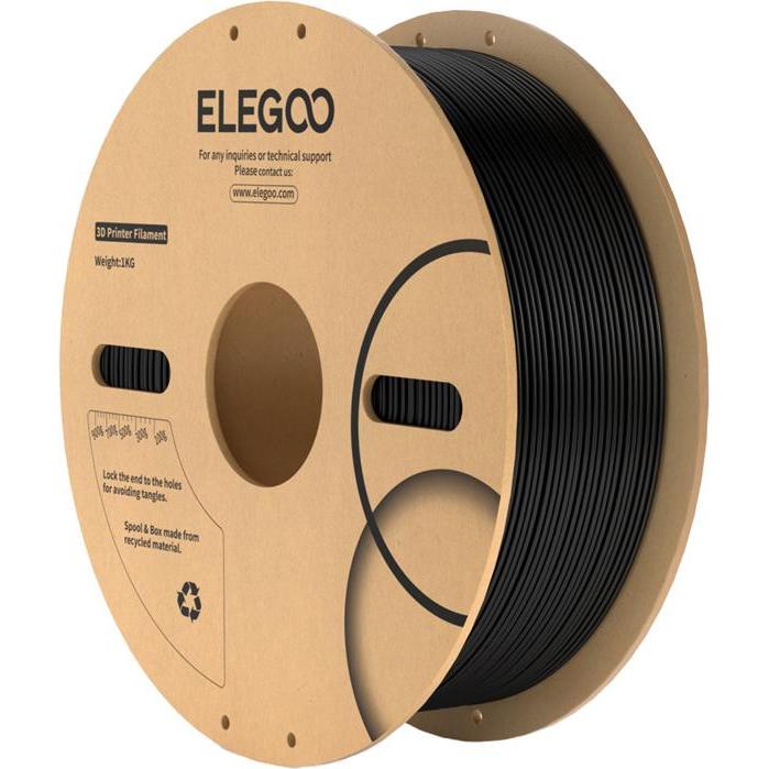 Elegoo ABS filament (black) (ABS), Filamenti stampa 3D, Nero