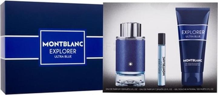 Immagine prodotto Montblanc Mont Blanc Legend Blue Eau De Parfum 100ml, Eau De Parfum 7.5ml, And Shower Gel 100ml (Set di profumi)